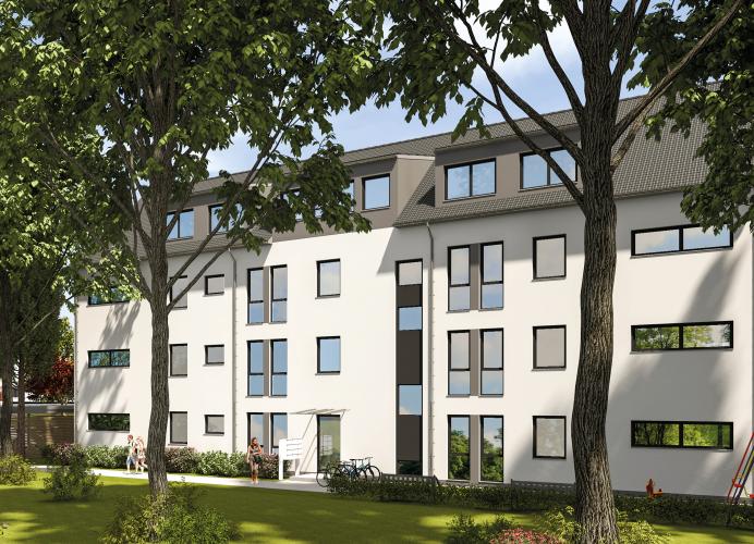 Großzügige Fensterflächen sorgen für lichtes, helles Wohnen. <i>Foto: HELMA Wohnungsbau GmbH</i>