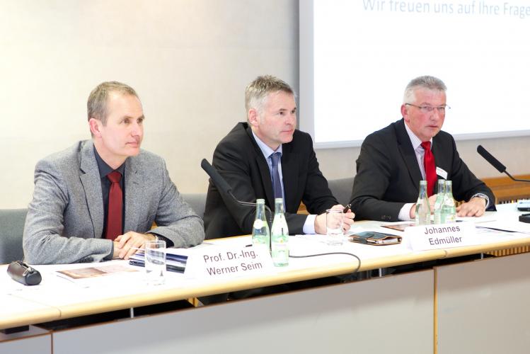 Deutsche Poroton | Pressekonferenz BAU 2015. <i>Foto: Christoph Große</i>