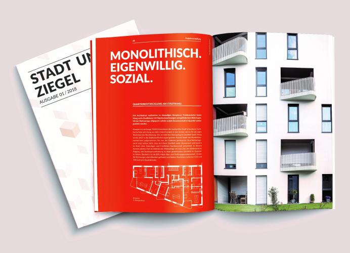 Lebensraum Ziegel | Architektenmagazin Stadt und Ziegel. <i>Darstellung: Lebensraum Ziegel</i>