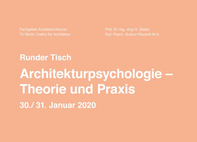 Bild 01: Der erste „Runde Tisch Architekturpsychologie - Theorie und Praxis fand Ende Januar an der TU Berlin statt. Weitere Veranstaltungen sollen folgen. <i>Foto: TU Berlin</i>