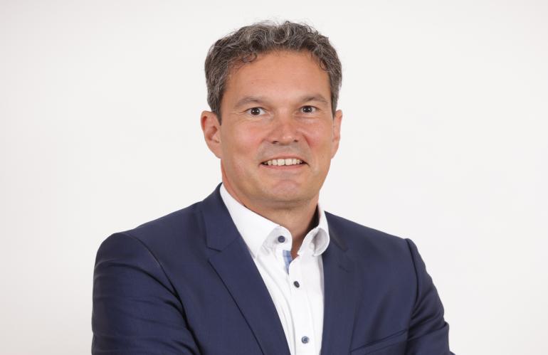 Matthias Schurig, Vorstandsvorsitzender der Syspro-Gruppe Betonbauteile e.V. und Geschäftsführer der Betonwerk Oschatz GmbH <i>Foto: Syspro</i>
